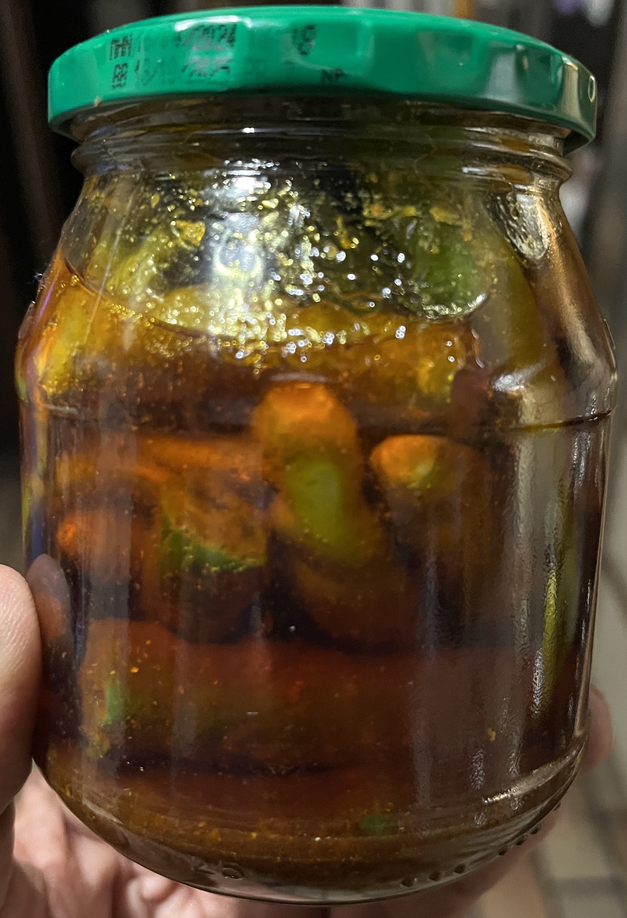 curried chillies