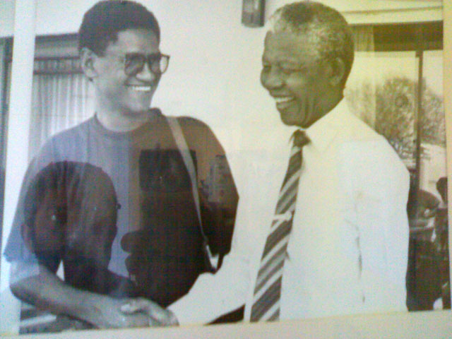 Ronnie and Mandela