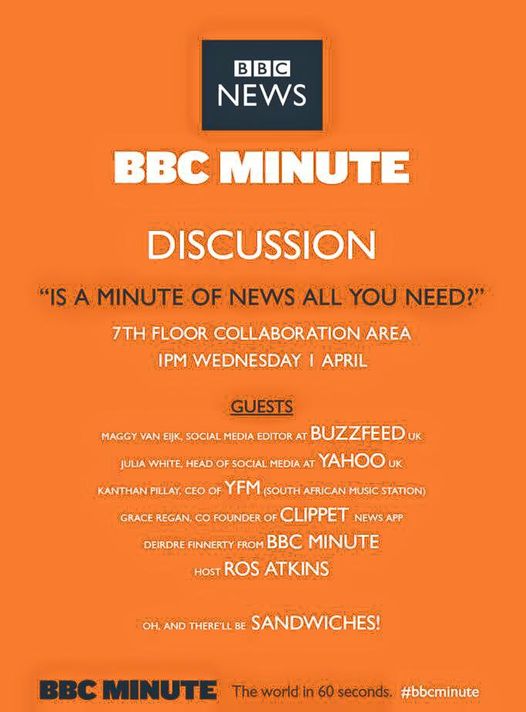 BBC Minute poster