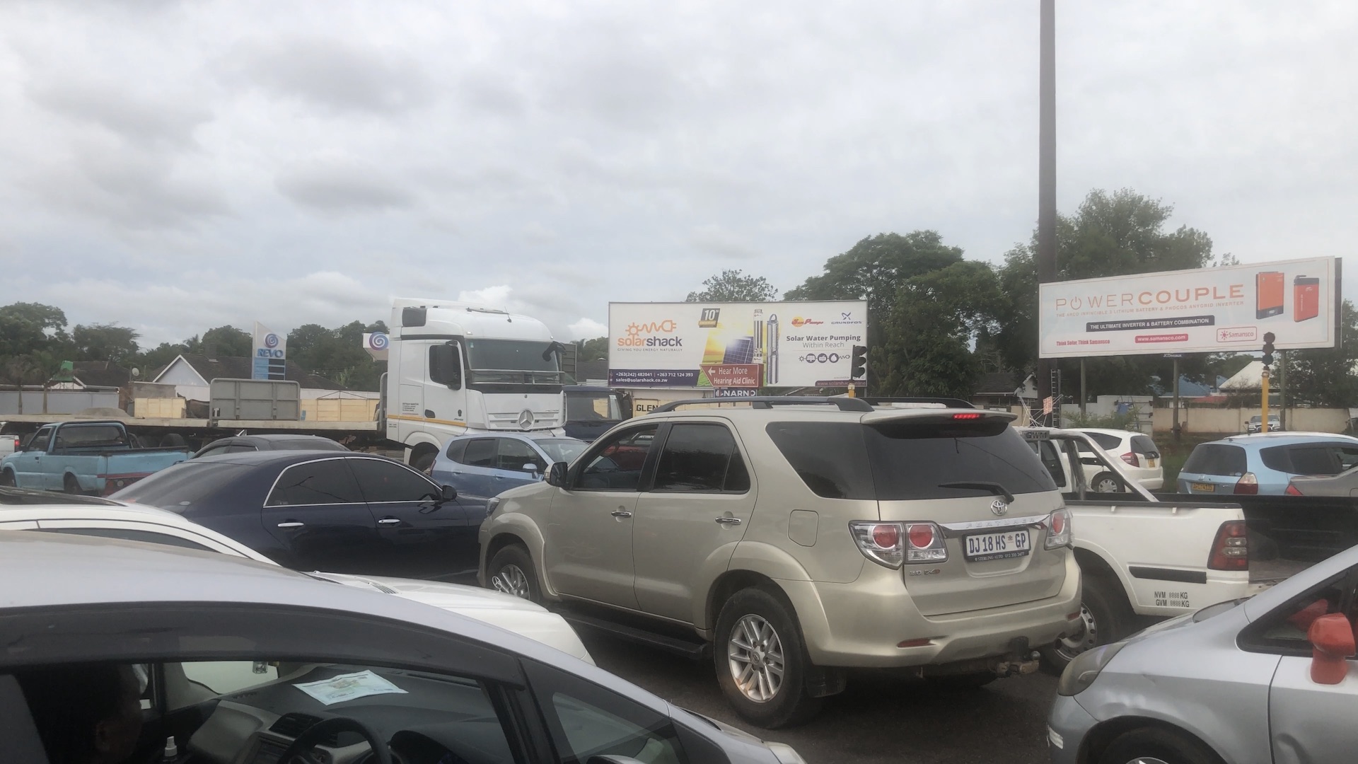 Harare traffic jam