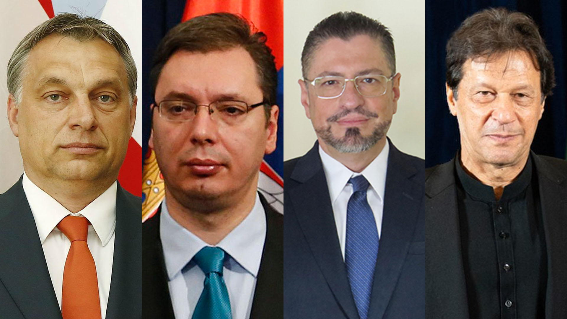 Orban, Vucic, Chaves, Khan