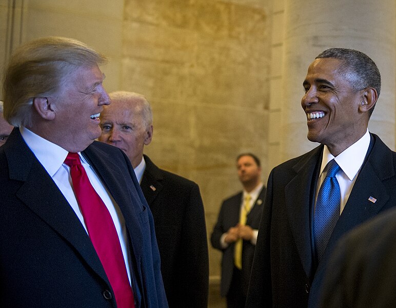 Obama hands over presidency to Trump