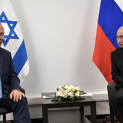 Vladimir Putin and Benjamin Netanyahu Vladimir Putin and Benjamin Netanyahu