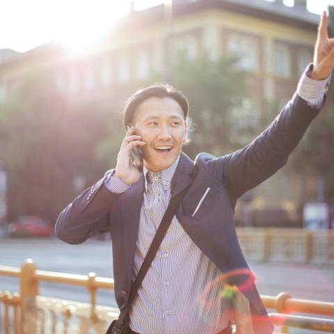 Hailing a ride ride hailing