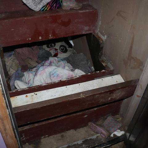 Room where child was found