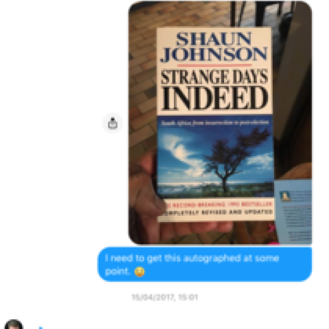 Shaun Johnson conversation Shaun Johnson conversation