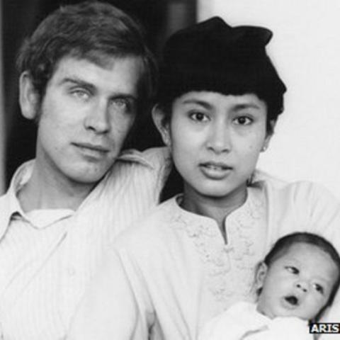 Aung San Suu Kyi and Michael Arris Aung San Suu Kyi and Michael Arris