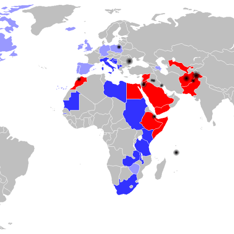 map of rendition sites
