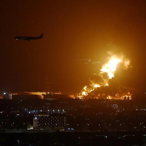 Saudi Aramco fire