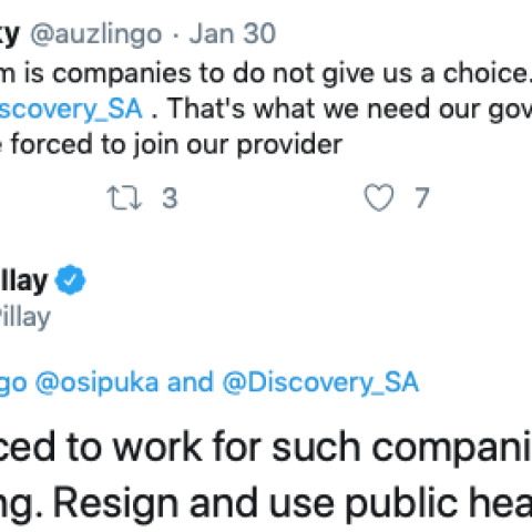 Tweet screenshot